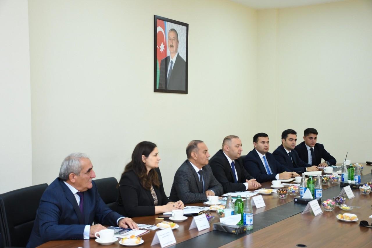 Zəfər Qurbanov “Golden West” şirkətinin nümayəndələri ilə görüşdü - FOTOLAR